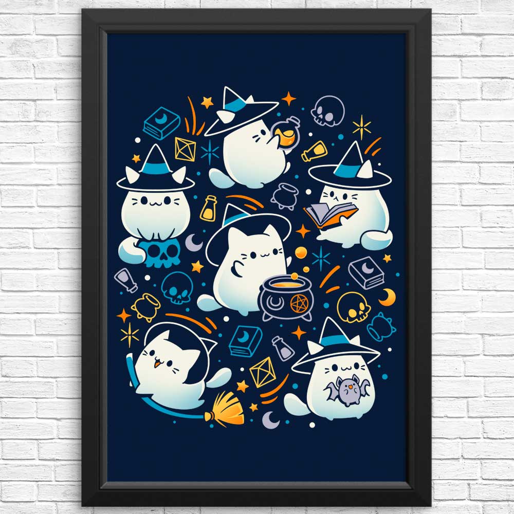 Whiskers and Witchcraft - Posters & Prints
