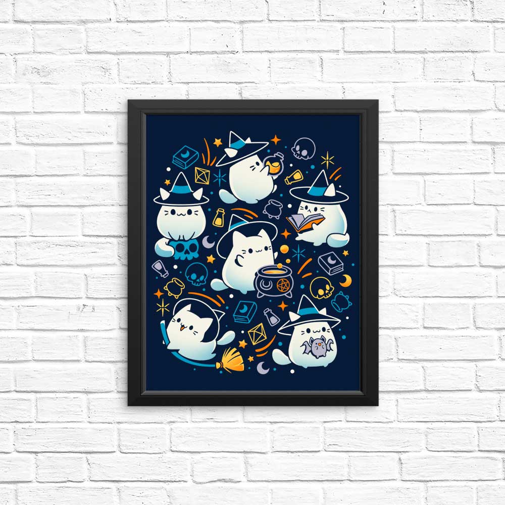 Whiskers and Witchcraft - Posters & Prints