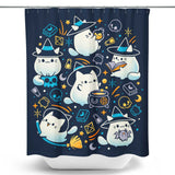 Whiskers and Witchcraft - Shower Curtain
