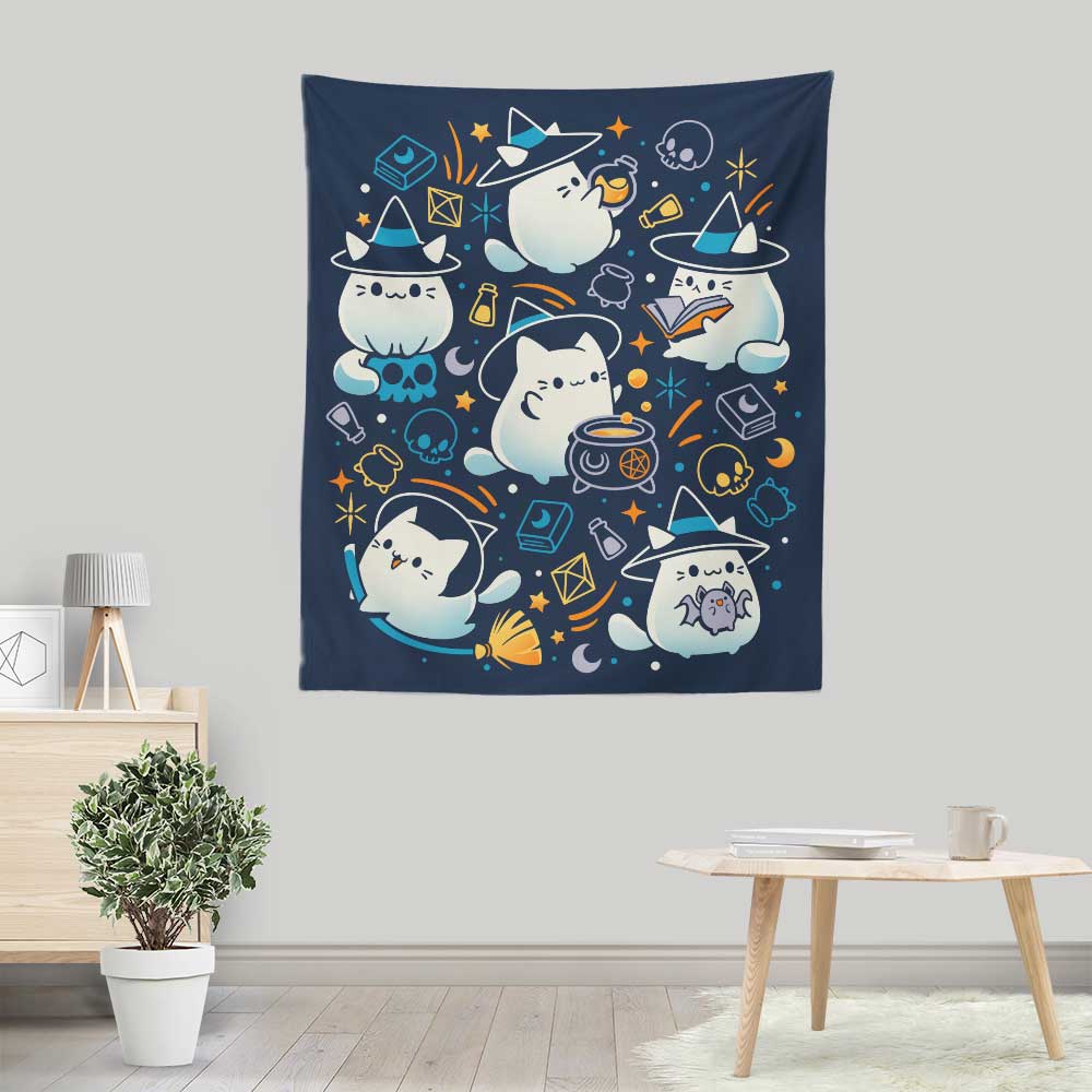 Whiskers and Witchcraft - Wall Tapestry