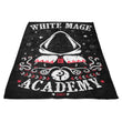 White Mage Academy - Fleece Blanket