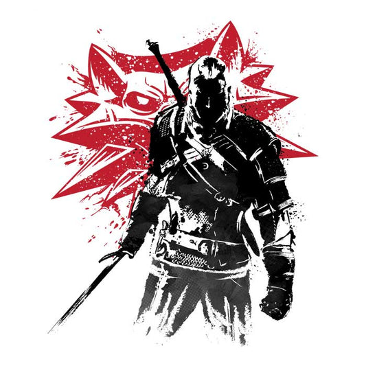 White Wolf Sumi-e - Hoodie