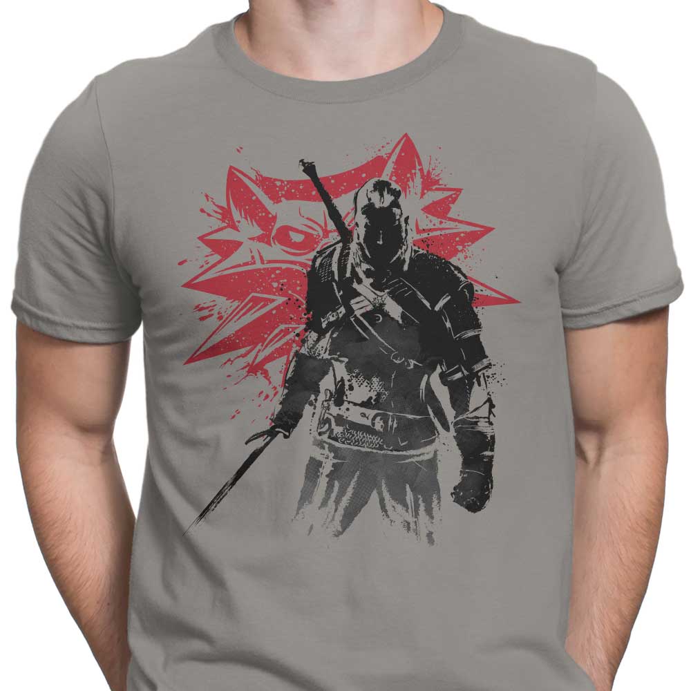 White Wolf Sumi-e - Men's Apparel