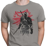 White Wolf Sumi-e - Men's Apparel