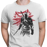 White Wolf Sumi-e - Men's Apparel