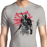 White Wolf Sumi-e - Men's Apparel