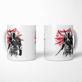 White Wolf Sumi-e - Mug