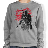 White Wolf Sumi-e - Sweatshirt