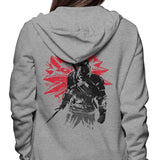 White Wolf Sumi-e - Hoodie