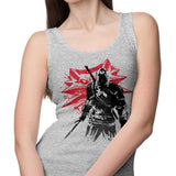 White Wolf Sumi-e - Tank Top