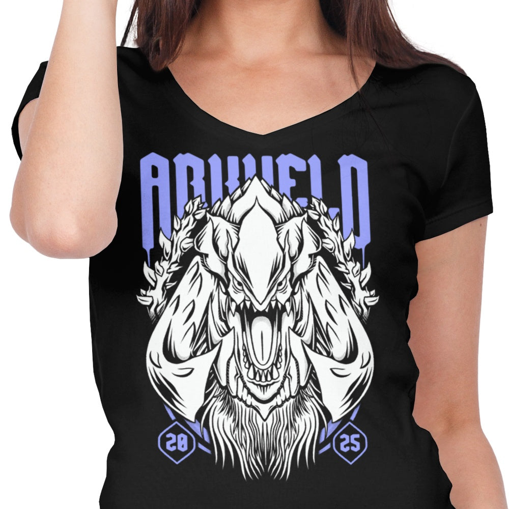 White Wraith - Women's V-Neck