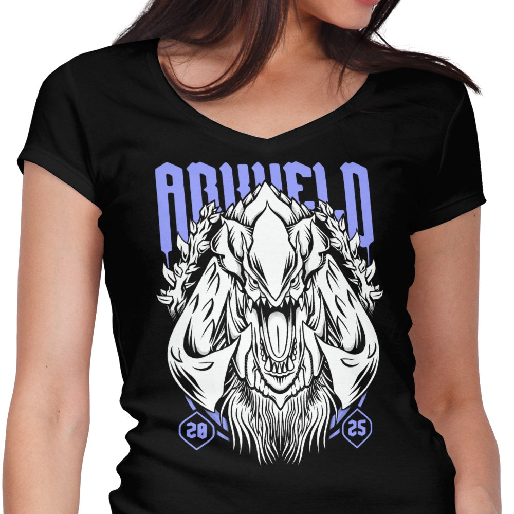 White Wraith - Women's V-Neck
