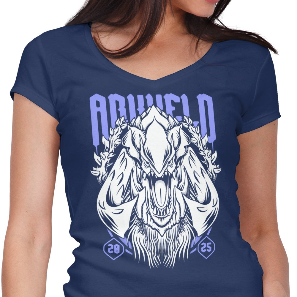 White Wraith - Women's V-Neck