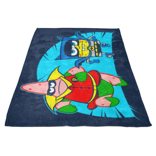 Who Lives In a Batcave Under the Sea? - Fleece Blanket