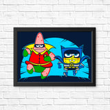 Who Lives In a Batcave Under the Sea? - Posters & Prints