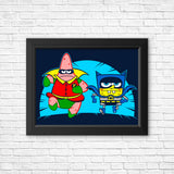 Who Lives In a Batcave Under the Sea? - Posters & Prints