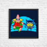 Who Lives In a Batcave Under the Sea? - Posters & Prints