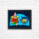 Who Lives In a Batcave Under the Sea? - Posters & Prints