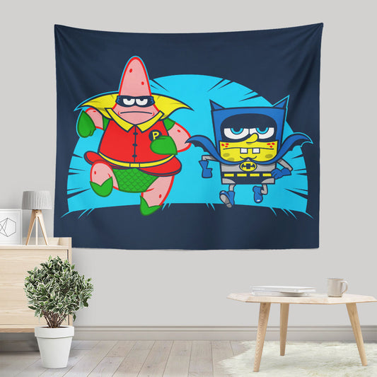 Who Lives In a Batcave Under the Sea? - Wall Tapestry