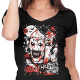 Who's Laughing Now - Women's V-Neck