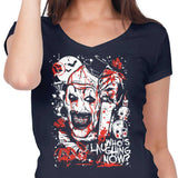 Who's Laughing Now - Women's V-Neck