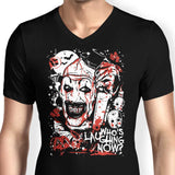Who's Laughing Now - Men's V-Neck