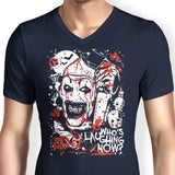 Who's Laughing Now - Men's V-Neck