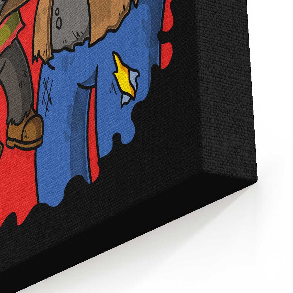 Why You Little Freddy - Canvas Print