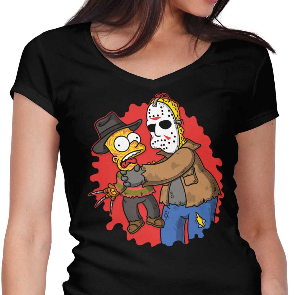 Why You Little Freddy - Women's V-Neck