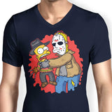 Why You Little Freddy - Men's V-Neck