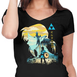 Wild Portrait - Women's V-Neck