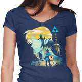 Wild Portrait - Women's V-Neck