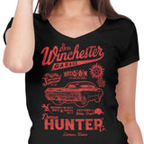 Winchester Garage - Women's V-Neck