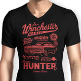Winchester Garage - Men's V-Neck