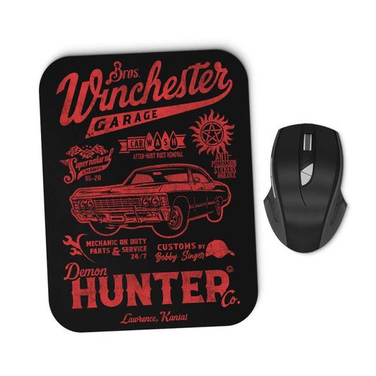 Winchester Garage - Mousepad