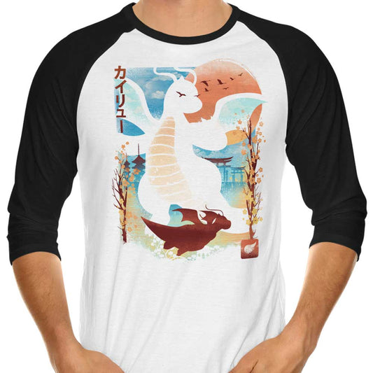 Winds Over Water - 3/4 Sleeve Raglan T-Shirt