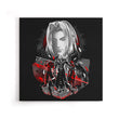 Winged Silhouette - Canvas Print