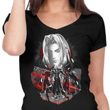 Winged Silhouette - Women's V-Neck