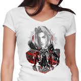 Winged Silhouette - Women's V-Neck