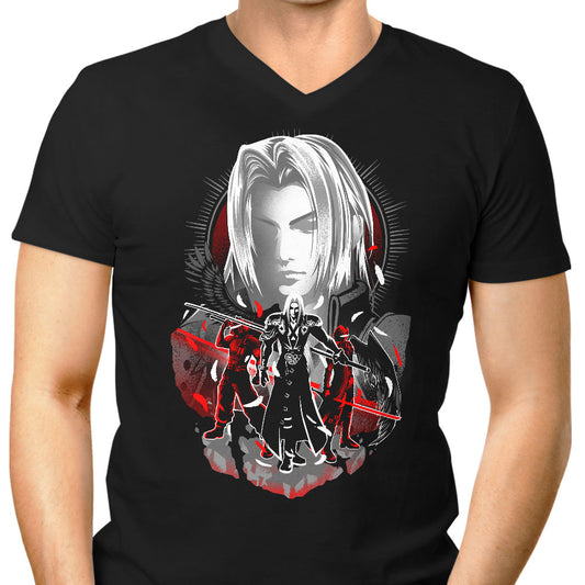 Winged Silhouette - Men's V-Neck