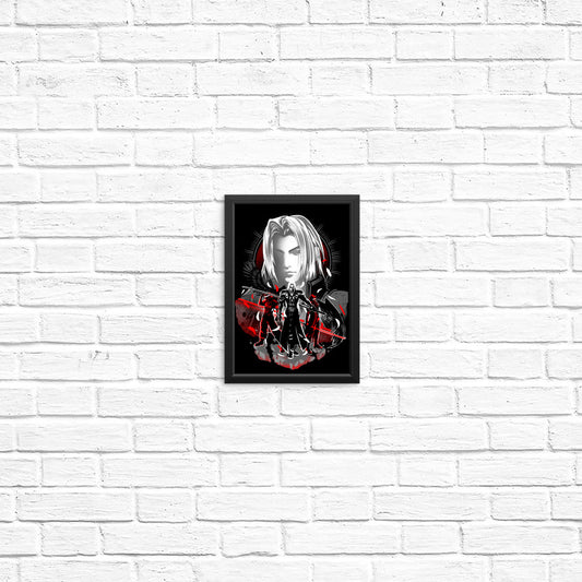 Winged Silhouette - Posters & Prints