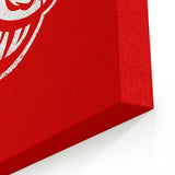 Winged Turtle Shell - Canvas Print