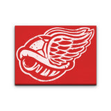 Winged Turtle Shell - Canvas Print