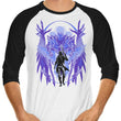 Wings of Judgment - 3/4 Sleeve Raglan T-Shirt