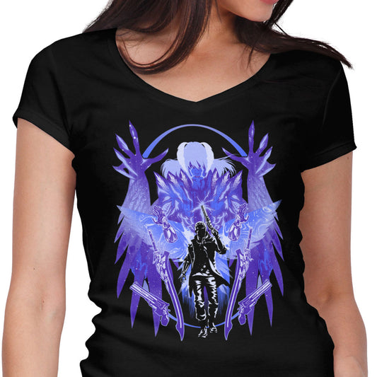 Wings of Judgment - Women's V-Neck