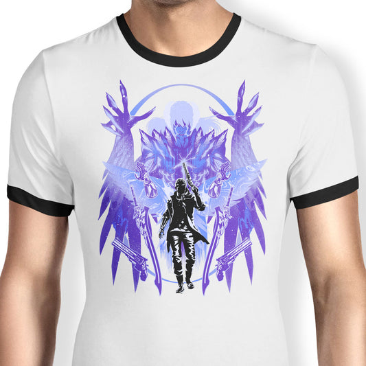 Wings of Judgment - Ringer T-Shirt