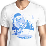 Winter Fishing - Men's V-Neck