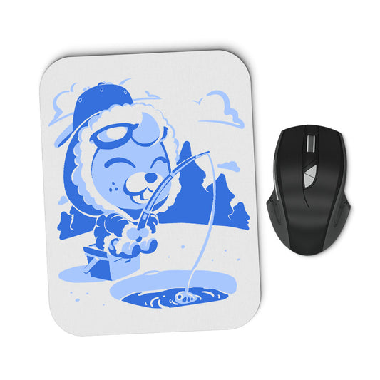 Winter Fishing - Mousepad