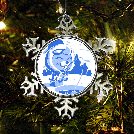 Winter Fishing - Ornament