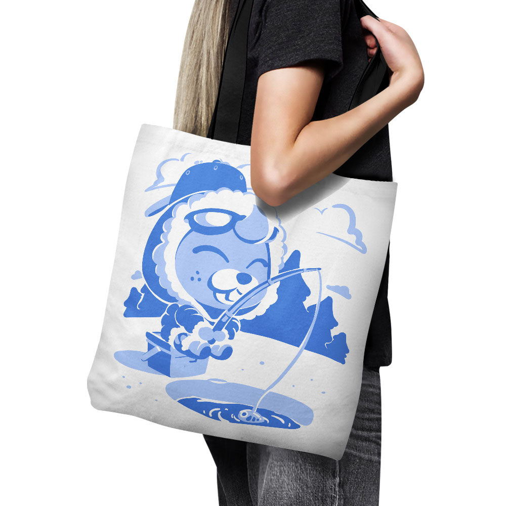 Winter Fishing - Tote Bag